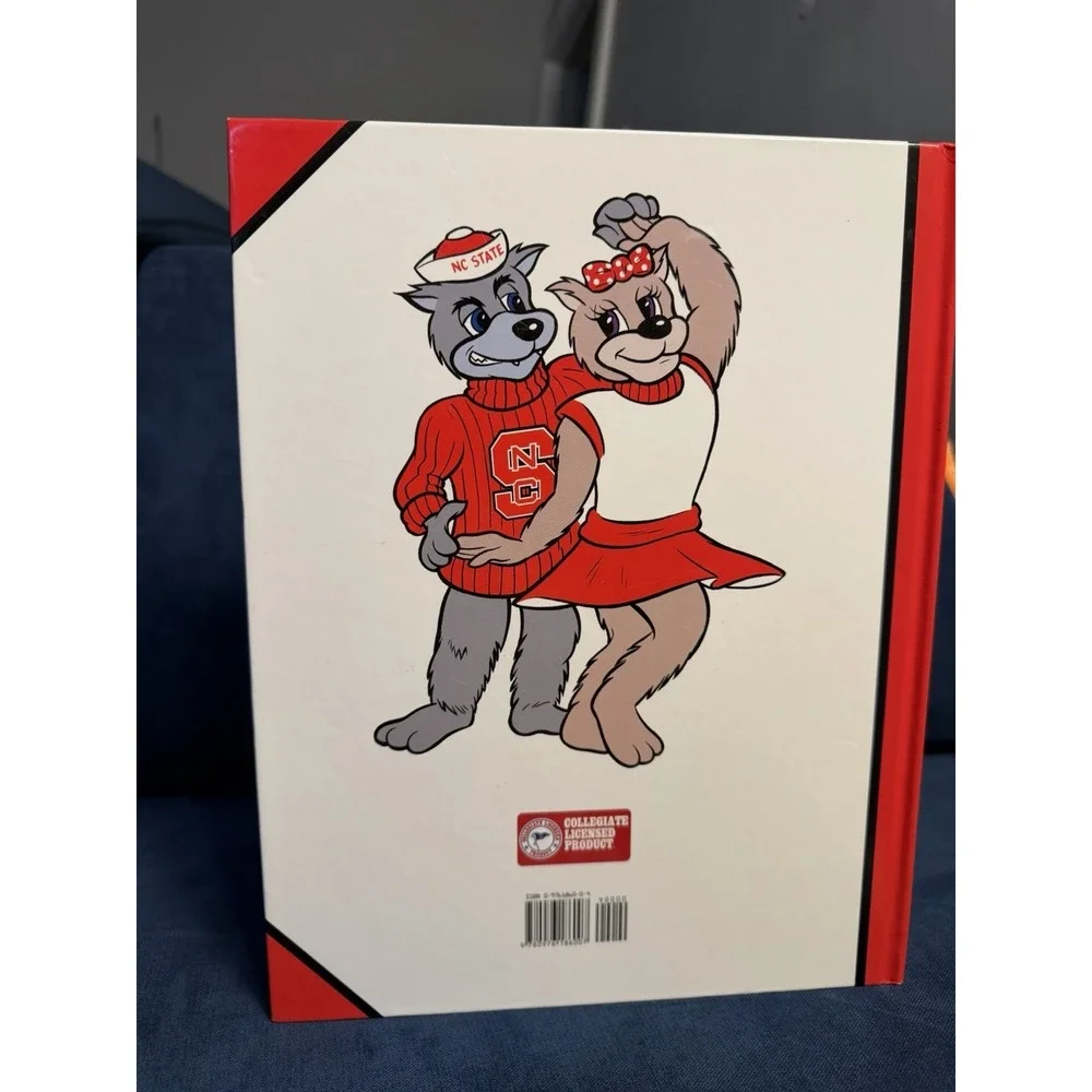 NEW NC State Running with the Wolfpack - Hardcover‎ By Chip Crutchfield